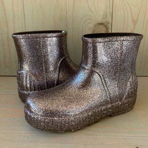 Glittery Women's Ankle Boots